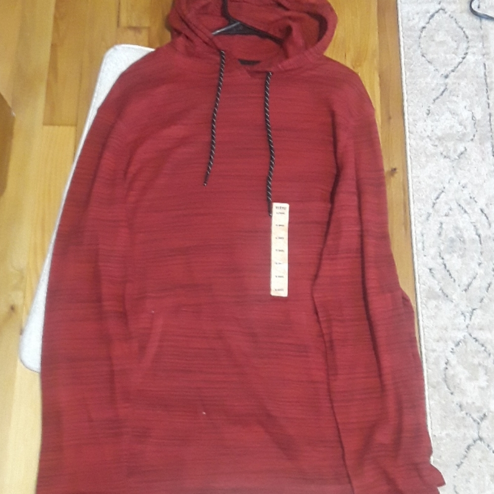 NWT Urban Pipeline Jester Red Thermal Hoodie